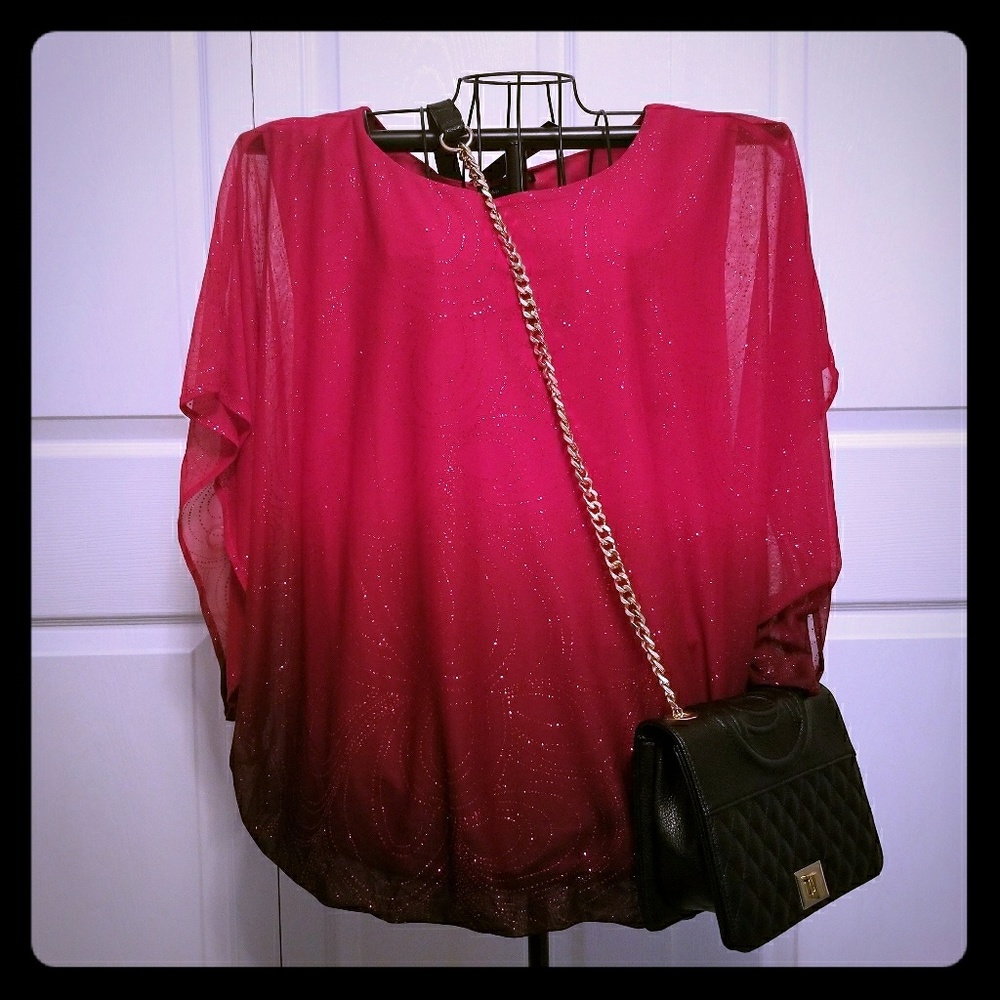 Blouse in red, for special occasions ❤❤❤